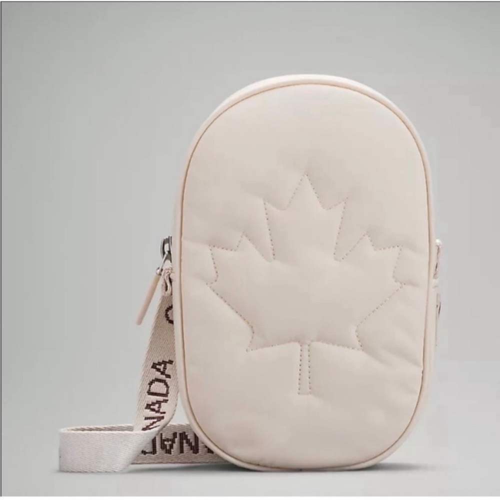 Lululemon Athletica Cream Crossbody Bag